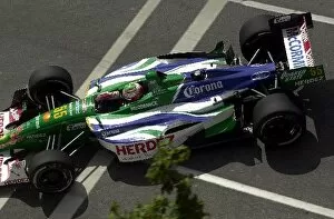Images Dated 27th July 2002: Mario Dominguez, (MEX), Ford-Cosworth / Lola, during practice for the Molson Indy Vancouver