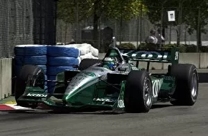 Images Dated 27th July 2002: Paul Tracy guaranteed himself a front row starting position with fast time in Friday qualifying