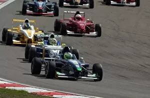Images Dated 25th May 2003: Start of the race, with Robby Coleman (IRL), HBR Motorsport GmbH leading the field