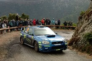 Images Dated 17th October 2004: World Rally Championship: Niall McShea, Subaru Impreza WRC, on stage 7, finished leg 2 in 15th place