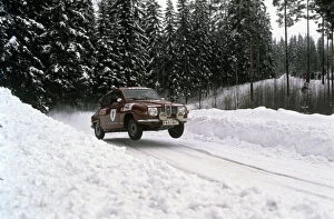 Images Dated 16th February 1972: WRC 1972: Swedish Rally