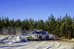 Images Dated 10th February 1995: WRC 1995: Swedish Rally