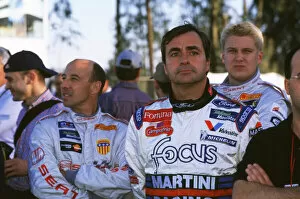 Images Dated 20th March 2000: WRC-Carlos Sainz-Ford, Auriol and Giraudet-Seat-Muggies