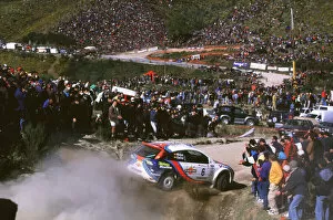 Images Dated 20th March 2000: WRC-Carlos Sainz and Luis Moya-Ford-Action