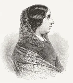 Amantine (Also 'Amandine') Lucile Aurore Dupin, Baroness Dudevant, 1804 A Amantine (Also 'Amandine') Lucile Aurore Dupin, Baroness Dudevant, 1804 A