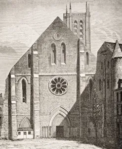 Church Of Abbey Of Sainte Genevieve, Paris France Church Of Abbey Of Sainte Genevieve, Paris France