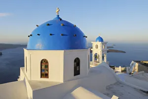 Church, Imerovigli, Santorini Island, Cyclades Islands, Greek Islands, Greece Church, Imerovigli, Santorini Island, Cyclades Islands, Greek Islands, Greece