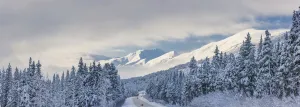 Clouds Clearing Over Seward Highway From The Kenai Mountains Above Turnagain Pass Clouds Clearing Over Seward Highway From The Kenai Mountains Above Turnagain Pass
