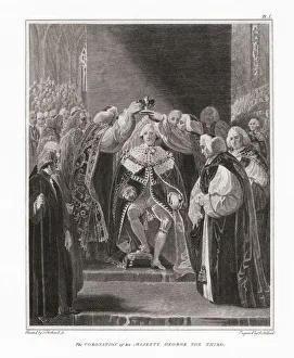 The Coronation of His Majesty George the Third. After an early 19th century print The Coronation of His Majesty George the Third. After an early 19th century print