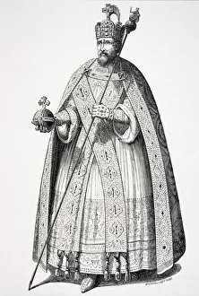 Costume Of Emperors At Their Coronation Since The Time Of Charlemagne Costume Of Emperors At Their Coronation Since The Time Of Charlemagne