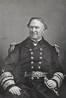 David Glascoe Farragut 1801 - 1870. American Admiral On Union Side During Civil War David Glascoe Farragut 1801 - 1870. American Admiral On Union Side During Civil War