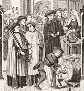 Dues On Wines, Granted To The Chapter Of Tournai By King Chilperic Dues On Wines, Granted To The Chapter Of Tournai By King Chilperic