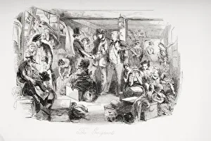 The Emigrants Illustration From The Charles Dickens Novel David Copperfield By H The Emigrants Illustration From The Charles Dickens Novel David Copperfield By H