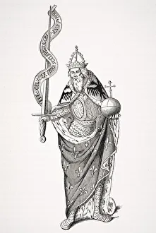 The Emperor Charlemagne 742 Or 747 To 814 Also Known As Charles The Great Or Carolus The Emperor Charlemagne 742 Or 747 To 814 Also Known As Charles The Great Or Carolus