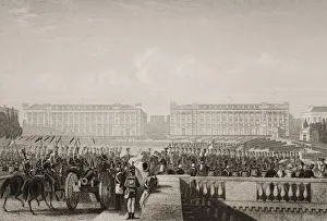 Entry Of The Allies Into Paris 1815. Engraved By D Entry Of The Allies Into Paris 1815. Engraved By D