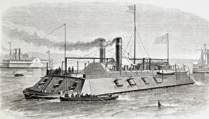Federal Gunboat Used During The Naval Battle Of Memphis, Tennessee, June 6 1862 Federal Gunboat Used During The Naval Battle Of Memphis, Tennessee, June 6 1862