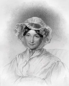 Frances Trollope 1780 To 1863 English Novelist Engraved By W Holl After Miss L Adams From The Book The National Frances Trollope 1780 To 1863 English Novelist Engraved By W Holl After Miss L Adams From The Book The National