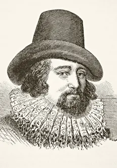 Francis Bacon 1St Viscount St Alban 1561 To 1626. English Lawyer Statesman Essayist And Francis Bacon 1St Viscount St Alban 1561 To 1626. English Lawyer Statesman Essayist And