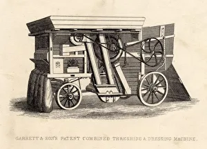 Garrett And Son's Patent Combined Threshing And Dressing Machine Garrett And Son's Patent Combined Threshing And Dressing Machine