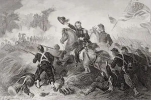 General Lyons Charge At The Battle Of Wilsons Creek Missouri 1861 In Which He Was Killed General Lyons Charge At The Battle Of Wilsons Creek Missouri 1861 In Which He Was Killed