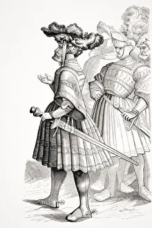German Knights Of The 15Th Century From Plate In The Life Of The Emperor Maxmilian German Knights Of The 15Th Century From Plate In The Life Of The Emperor Maxmilian