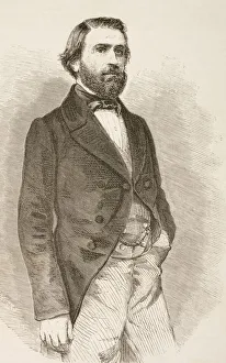Giuseppe Fortunino Francesco Verdi 1813 -1901. Italian Composer. From El Museo Universal Giuseppe Fortunino Francesco Verdi 1813 -1901. Italian Composer. From El Museo Universal