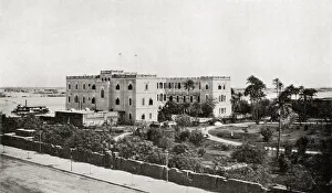 The Governors Palace, Khartoum, Sudan. Possibly The Scene Of Major-General Charles The Governors Palace, Khartoum, Sudan. Possibly The Scene Of Major-General Charles