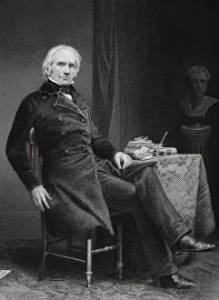 Henry Clay 1777 To 1852. American Politician. From Painting By Alonzo Chappel Henry Clay 1777 To 1852. American Politician. From Painting By Alonzo Chappel