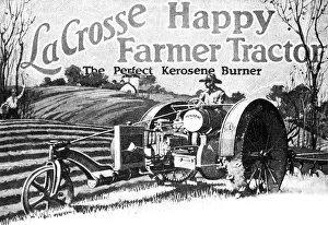 Historic Lacrosse Tractor Advertisement From The Early 20th Century Historic Lacrosse Tractor Advertisement From The Early 20th Century
