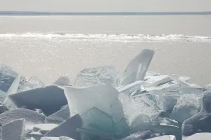 Ice Chunks On The Shores Of Lake Superior; Ontario, Canada Ice Chunks On The Shores Of Lake Superior; Ontario, Canada