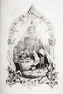 Illustration From The Charles Dickens Novel The Pickwick Papers By H Illustration From The Charles Dickens Novel The Pickwick Papers By H
