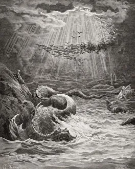 Illustration By Gustave Dore 1832-1883 French Artist And Illustrator For Paradise Illustration By Gustave Dore 1832-1883 French Artist And Illustrator For Paradise