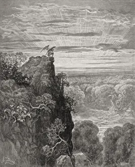 Illustration By Gustave Dore 1832-1883 French Artist And Illustrator For Paradise Illustration By Gustave Dore 1832-1883 French Artist And Illustrator For Paradise