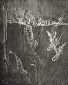 Illustration For Purgatorio By Dante Alighieri Canto Xxv Lines 107 To 110 By Gustave Illustration For Purgatorio By Dante Alighieri Canto Xxv Lines 107 To 110 By Gustave
