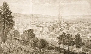 Ithaca And The Cornell University, New York State In C Ithaca And The Cornell University, New York State In C