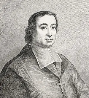 Jean Baptiste Massillon, 1663 - 1742. French Catholic Bishop. From Xviii Siecle Institutions, Usages Et Costumes Jean Baptiste Massillon, 1663 - 1742. French Catholic Bishop. From Xviii Siecle Institutions, Usages Et Costumes