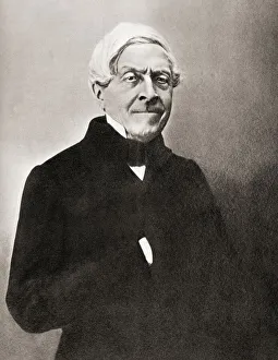 Jules Michelet, 1798 - 1874. French historian, writer, philosopher and teacher. After a contemporary print Jules Michelet, 1798 - 1874. French historian, writer, philosopher and teacher. After a contemporary print