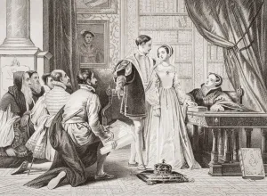 Lady Jane Greys Reluctance To Accept The Crown, Sion House July 8Th 1553 Lady Jane Greys Reluctance To Accept The Crown, Sion House July 8Th 1553