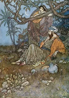 Here With A Little Bread Beneath The Bough, A Flask Of Wine, A Book Of Verse - And Thou Beside Me Singing In The Here With A Little Bread Beneath The Bough, A Flask Of Wine, A Book Of Verse - And Thou Beside Me Singing In The