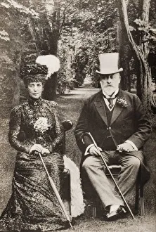 Their Majesties King Edward Vii 1841-1910 And Queen Alexandra 1844-1925 Their Majesties King Edward Vii 1841-1910 And Queen Alexandra 1844-1925