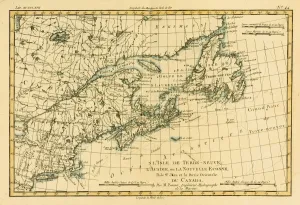 Map Of Newfoundland Nova Scotia And Eastern Canada Circa Map Of Newfoundland Nova Scotia And Eastern Canada Circa