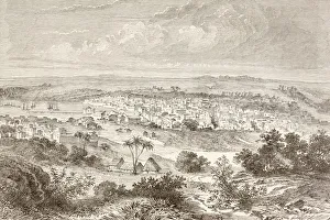 Matanzas, Cuba In The 1880S. From A 19Th Century Illustration Matanzas, Cuba In The 1880S. From A 19Th Century Illustration