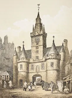 The Netherbow Port, Edinburgh, Scotland. Demolished 1764 The Netherbow Port, Edinburgh, Scotland. Demolished 1764