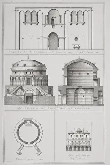 Palace And Mausoleum Of Theodoric At Ravenna Italy From Agincourts History Of Art Palace And Mausoleum Of Theodoric At Ravenna Italy From Agincourts History Of Art