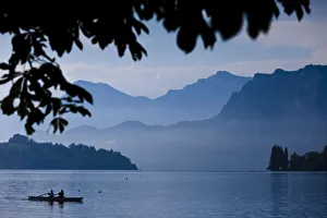People Boating on Lake Lucerne, Lucerne, Switzerland People Boating on Lake Lucerne, Lucerne, Switzerland