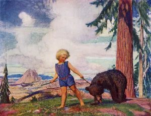 Peter Scott. From The Picture By George Spencer Watson From The Book Princess Marie-JosA s Peter Scott. From The Picture By George Spencer Watson From The Book Princess Marie-JosA s