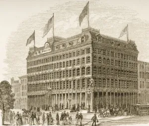 Public Ledger Building Philadelphia Pennsylvania In 1870S Public Ledger Building Philadelphia Pennsylvania In 1870S