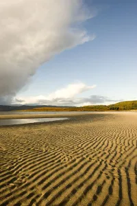 Rippled Sand On A Beach, Argyll And Bute, Scotland Rippled Sand On A Beach, Argyll And Bute, Scotland
