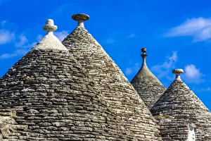 Roofs of Trulli Houses in Alberobello, Puglia, Italy Roofs of Trulli Houses in Alberobello, Puglia, Italy