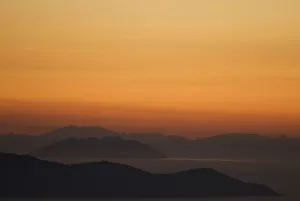 Santo Stefano Coastline At Sunset, Tuscany, Italy Santo Stefano Coastline At Sunset, Tuscany, Italy